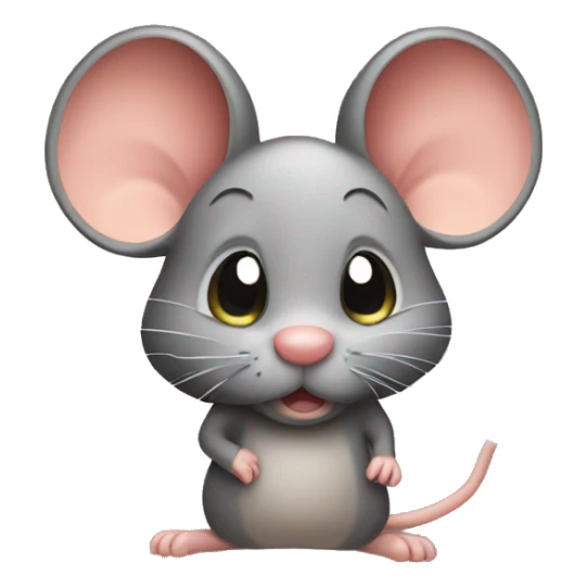 A little mouse who is smelly  sticker