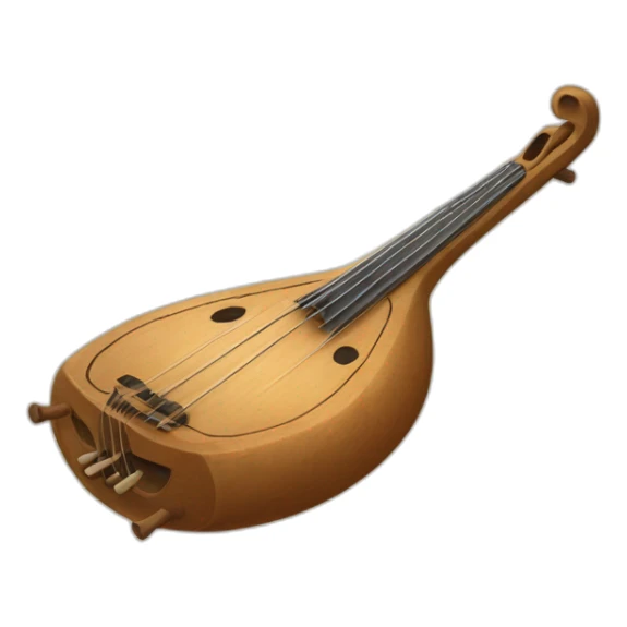 Erlandskian Terminian Igil String Instrument Ethnic sticker