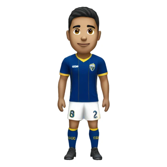 Bolivian guy with Boca Juniors kit sticker