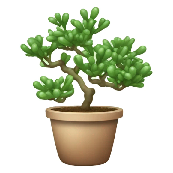 Jade plant sticker