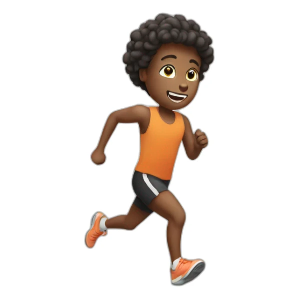 Running sticker