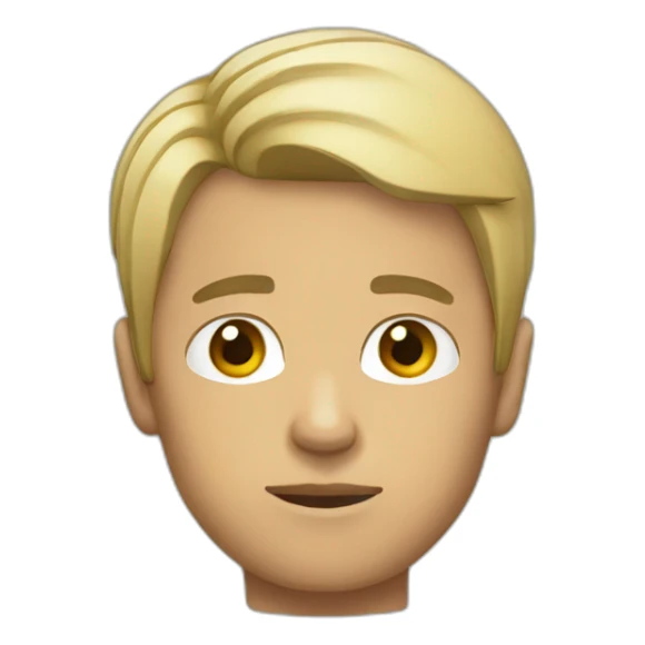 persona concentrada sticker