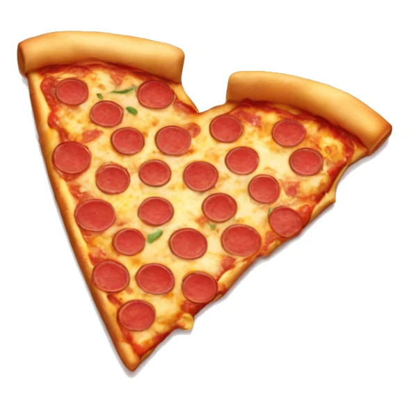 Corazón de pizza  sticker