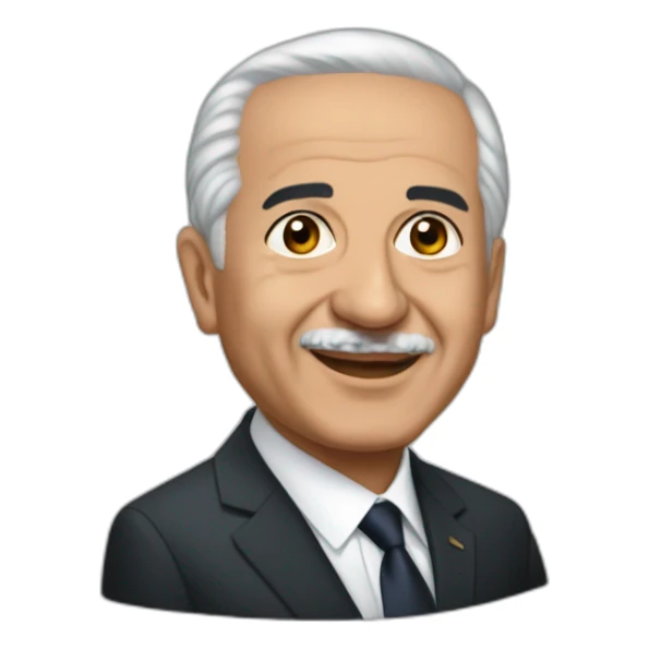 Algerian President Abdelmadjid Tebboune sticker