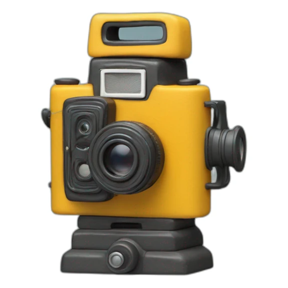 Plasticine Old Film Camera sticker