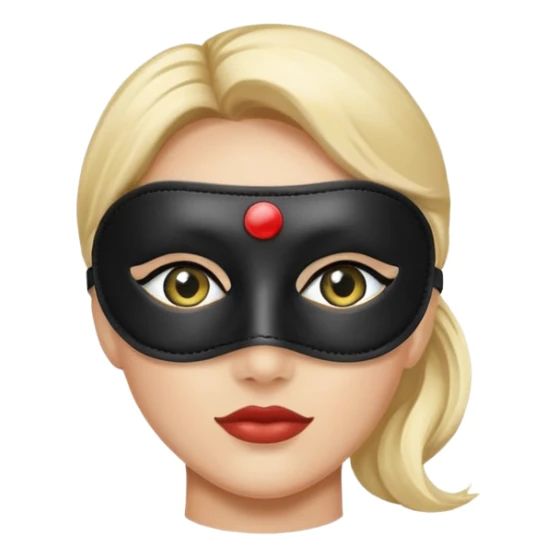 Domino eye mask just the eye mask  sticker