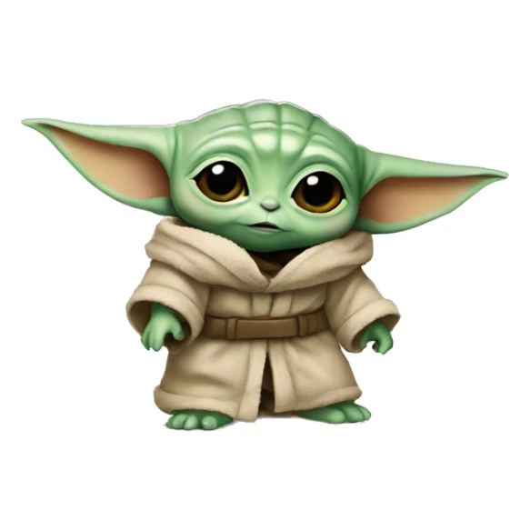 Baby yoda sticker