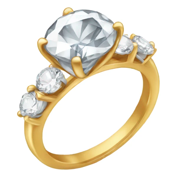 Diamond ring sticker