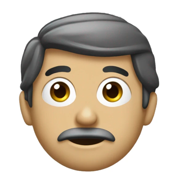 מגלגל עינים ובפנים מאוהב  sticker