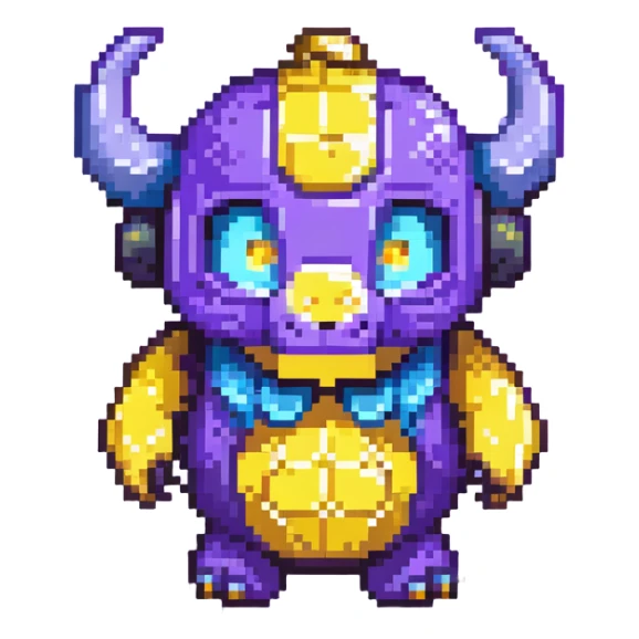 Discord Clyde mascot logo in blurple color sticker