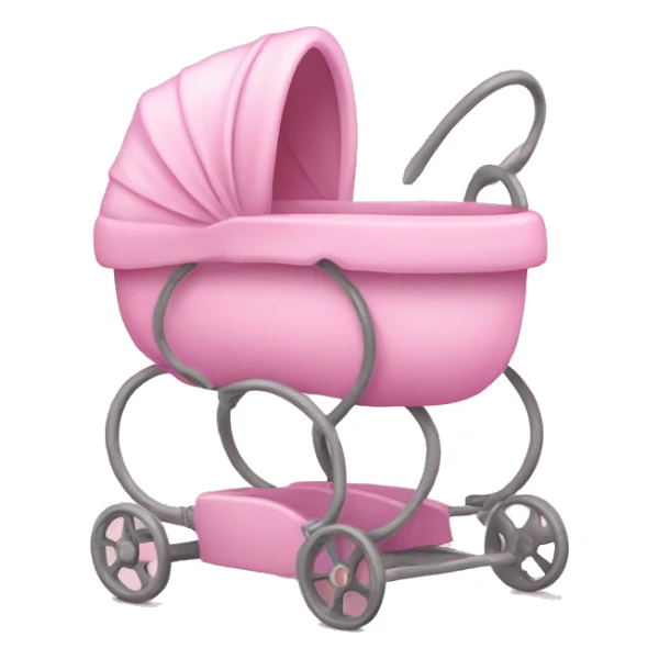 pink baby equipment  sticker