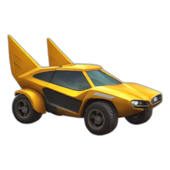 Voiture rocket league Fennec sticker