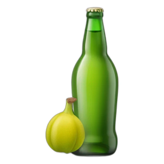 botella de sidra asturias sticker