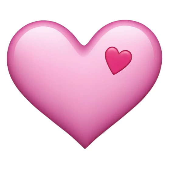 Pink heart patched up sticker