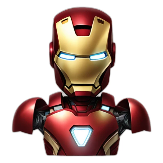 Iron man livrator la fan curier sticker