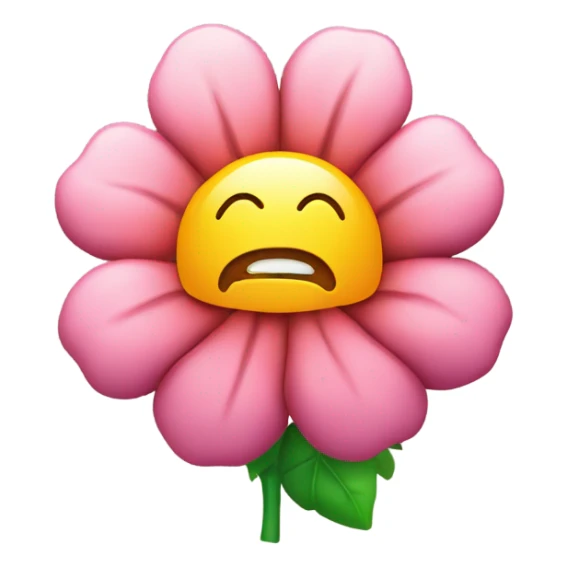 Flower in brain  sticker