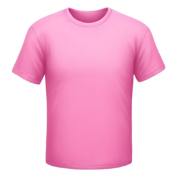 pink t-shirt sticker