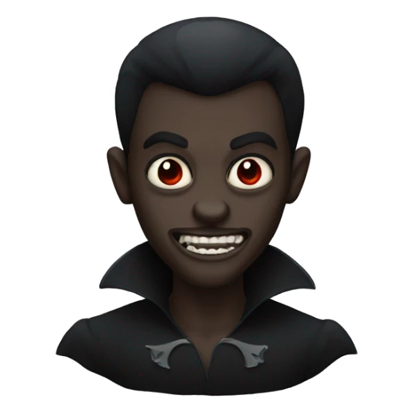black Vampire sticker