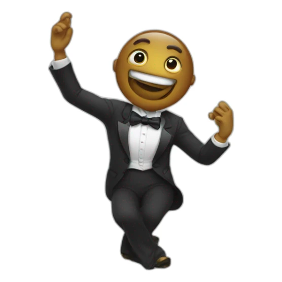 monsieur qui dab sticker