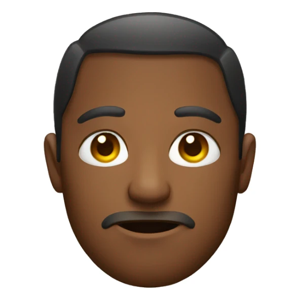 Emoji with bags under the eyes sticker