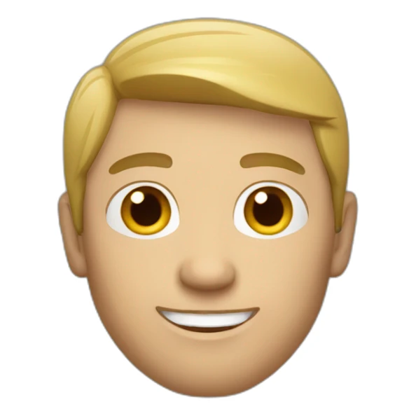 caucasian men sticker