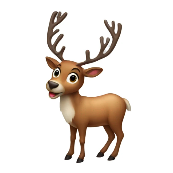 reindeer sticker