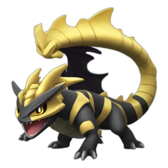 Un emoji giratina dans pokemon sticker