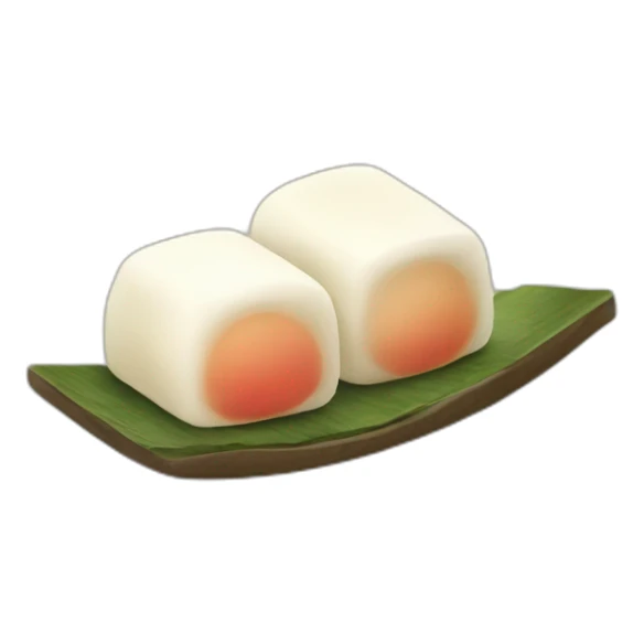 traditional Japanese food-Mochi sticker