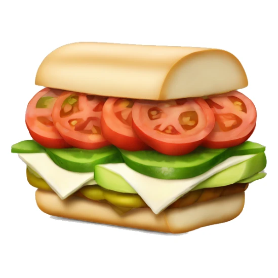 sandwich lomito italian (lomito, tomate, palta y mayonesa solamente) sticker