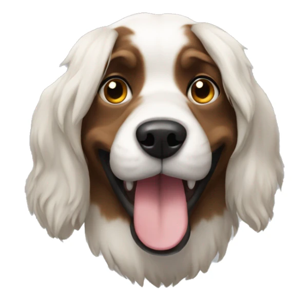 create an emoji of "can de chira" dog sticker
