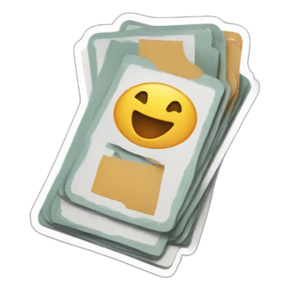 Card Product sticker