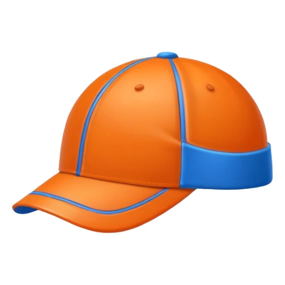 basketball cap object icon, sporty cap with basketball logo style (no text), 3D cartoon, mobile game icon style, clean background, no watermark
 sticker