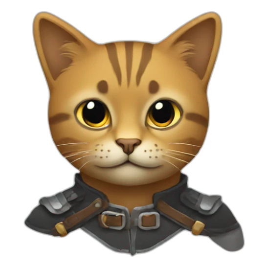 Un chat qui chevauche à la mort sticker