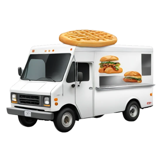 Toyota Champ food truck  sticker