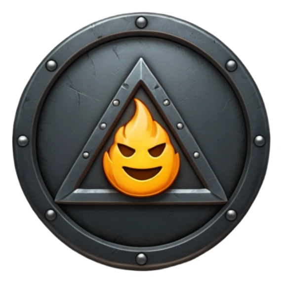 Create a custom emoji badge featuring a stylized, glossy letter “S”. Design the badge in the dark metallic Iron rank style from League of Legends. Use rough metal textures, dark gray tones, and a gritty, heavy look. Add subtle dim glows. Premium, sharp, and readable at small sizes.
 sticker