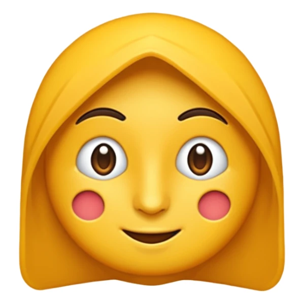 Kahkaha atan yuvarlaq bir emoji sticker
