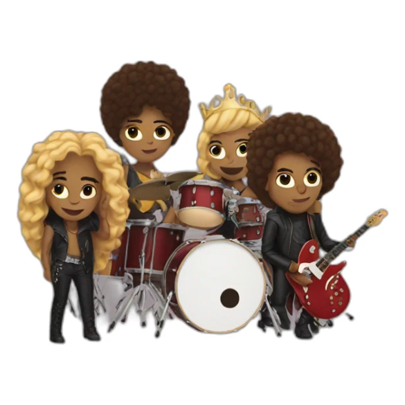 Queen band sticker