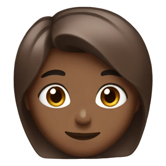 anime with chocolate color palette sticker