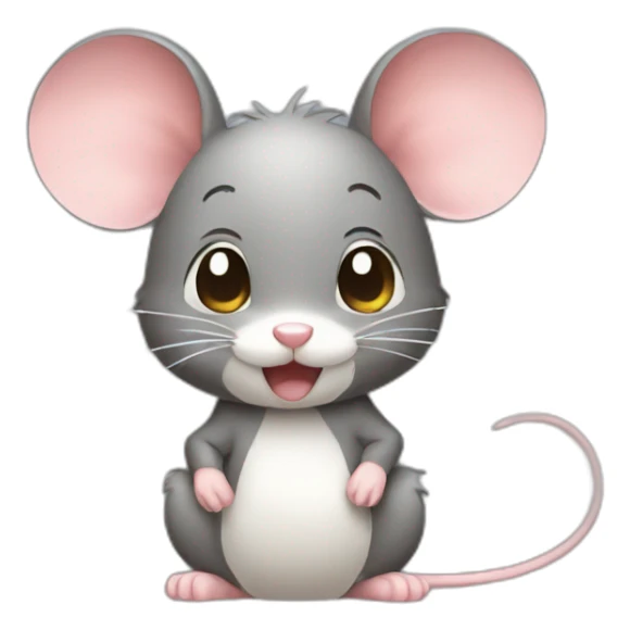 anime mouse sticker
