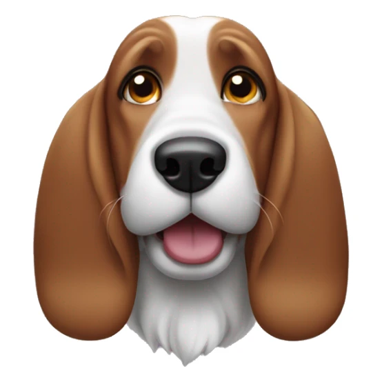 Bassett Hound dog sticker