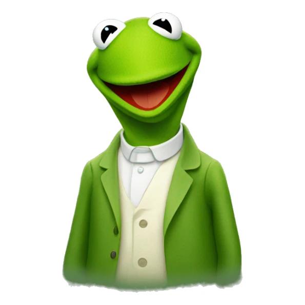 kermit the frog  sticker