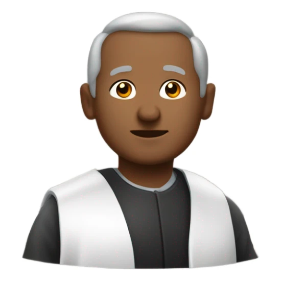 Un pastor cargando a una oveja  sticker