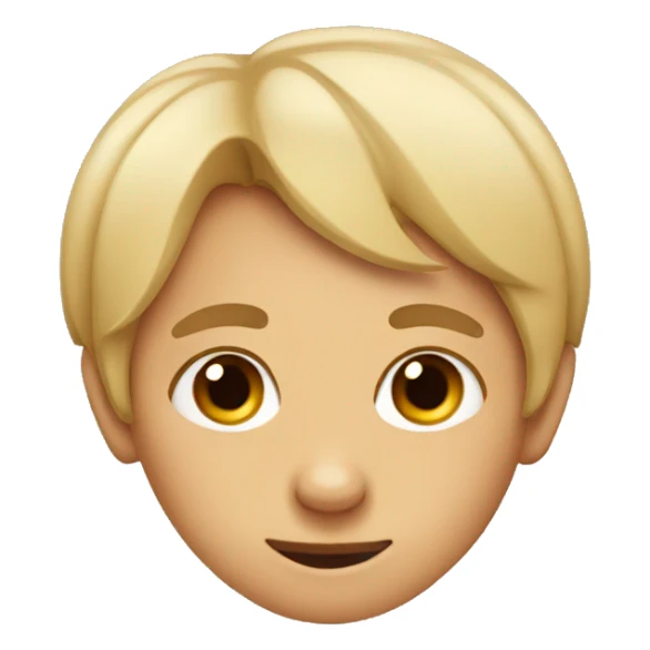 boy with dog ears and dog nose sticker