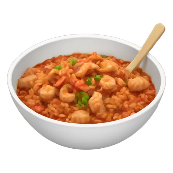 Bowl of jambalaya  sticker