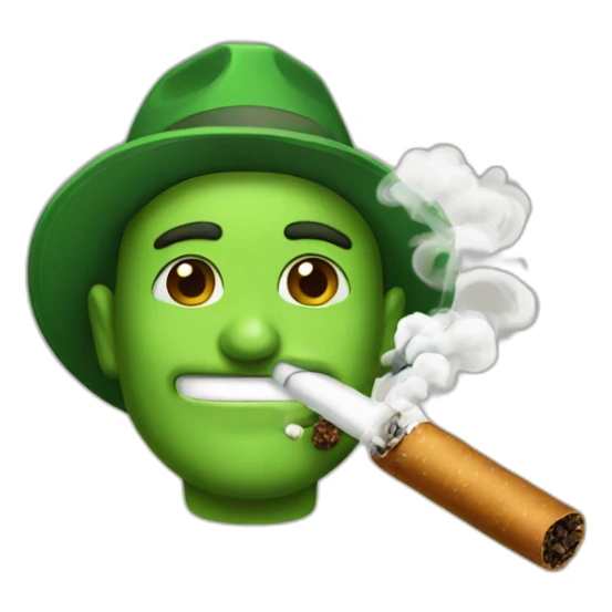 san juan bosco smoking fake weed sticker