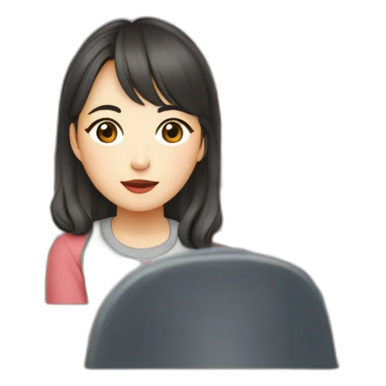 Kim Min-jeong watching itaewon class sticker