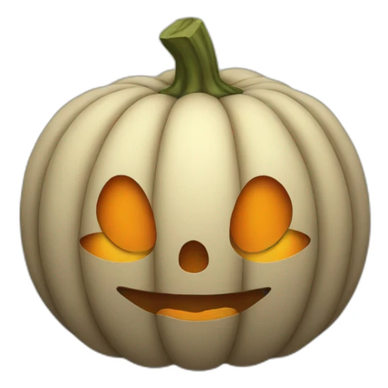Pumpkin sticker