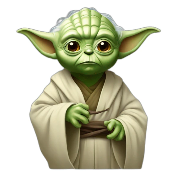yoda mediatting sticker