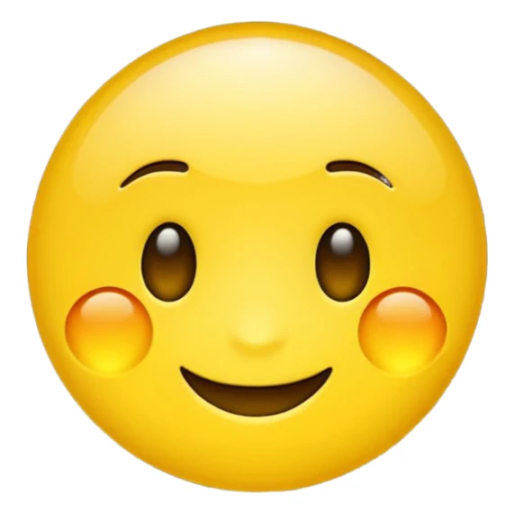 I want to make a emoji only N in glowing a simple design yellow without background sticker