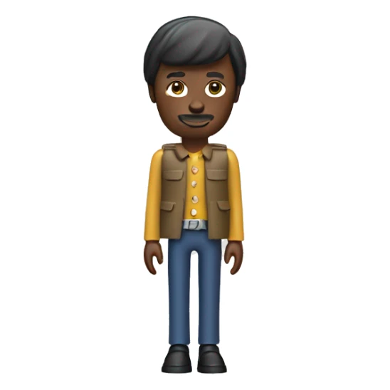 A stereotypical designer as Playmobil figure sticker